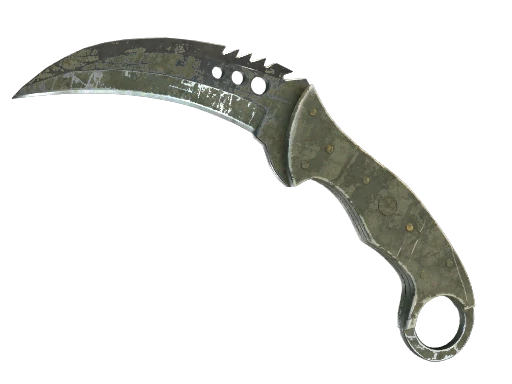 ★ Talon Knife | Safari Mesh (Battle-Scarred) skin
